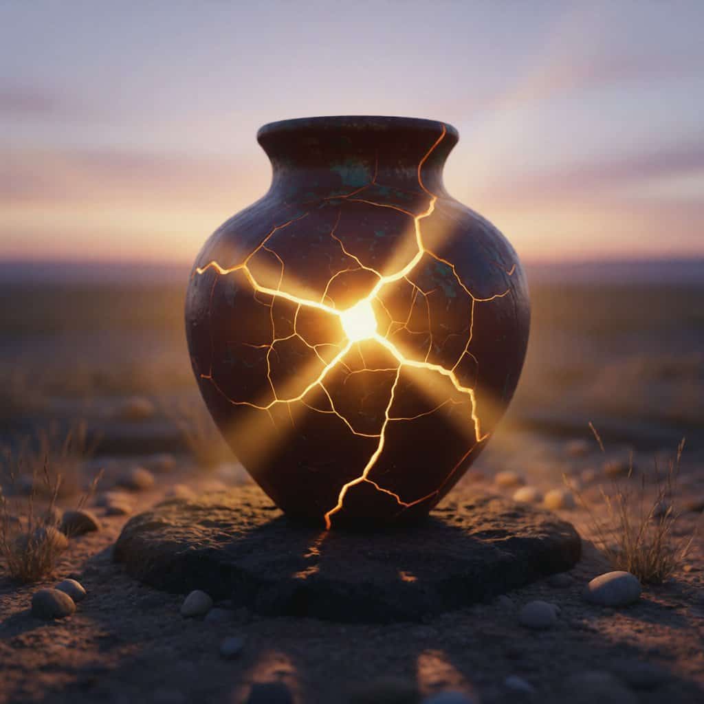 The Sacred Vulnerability of Revealing One’s Inner World — Inner Light Breaking Through